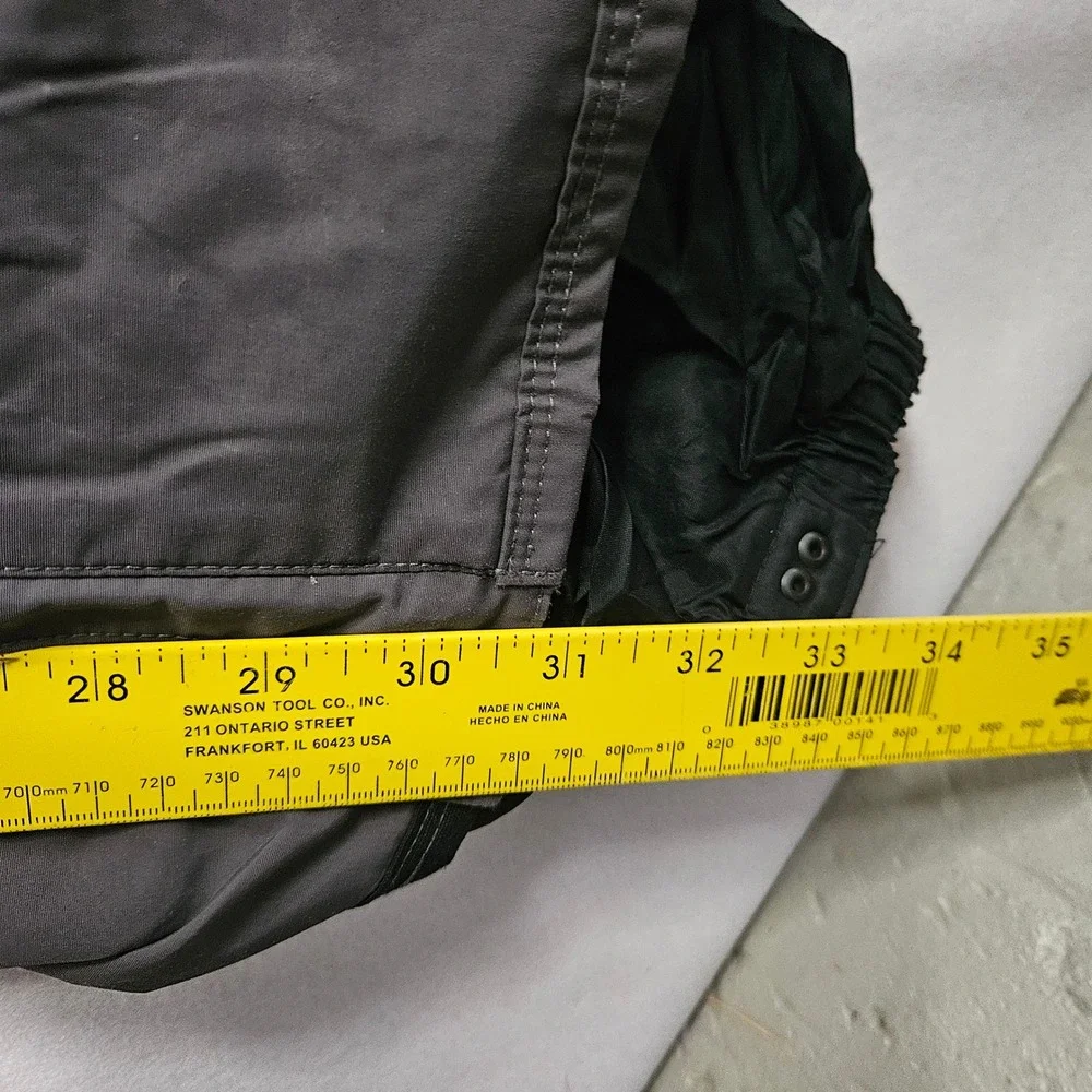 Burton Dryride Tactic Snow Pants Mens Large‎ Gray Waterproof Snowboard Ski Cargo